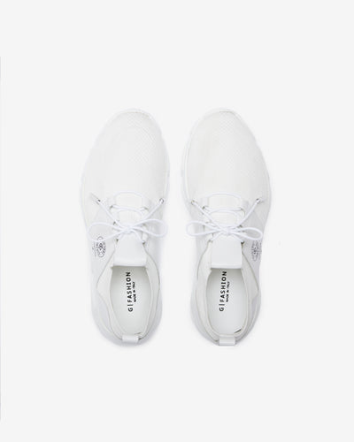 WHITE VENTURE FIT ATHLETIC SNEAKERS