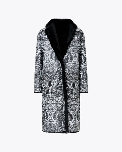 Limited Edition Spiral Buddha Fur Coat